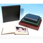 Leather Photo Album - Classic Three - Page Size 13 3/4" x 13 3/4"